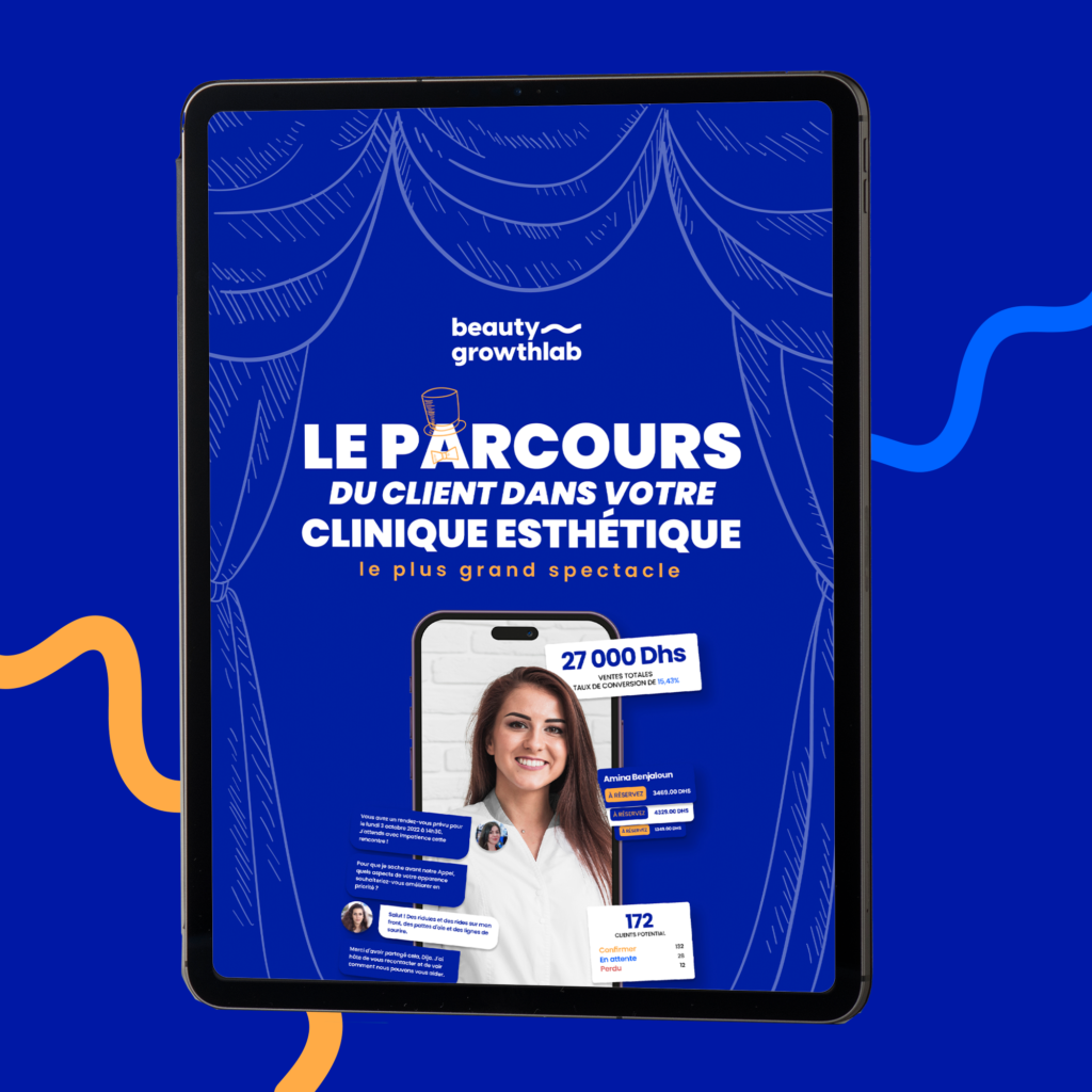 E-Book: Le Parcours du Client dans Votre Clinique Esthétique - Beauty GrowthLab